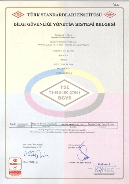 iso certification 27001